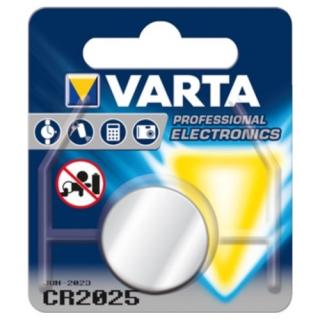 Piles pour télécommandes - Pile Bouton Lithium CR2025 3V VARTA