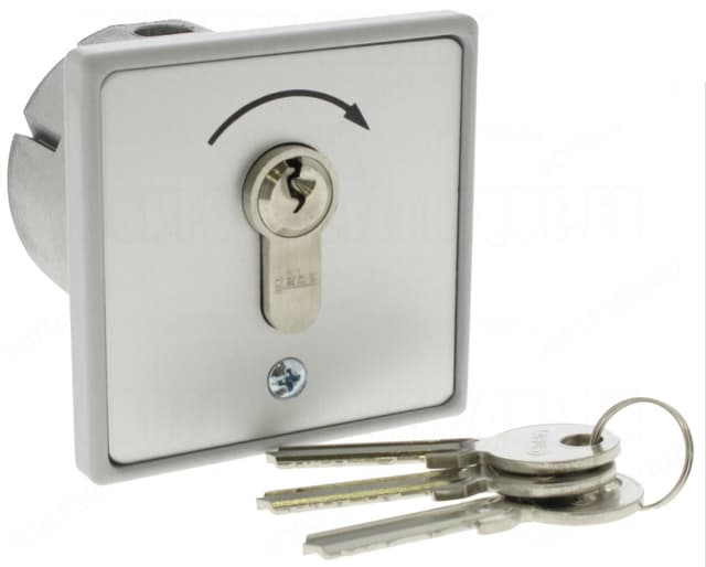 MR 1-1T CONTACTEUR A CLEF 1 CONTACT IMPULSIONNEL GEBA