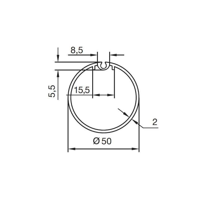 ERA S Adaptation rond 50×2 NICE