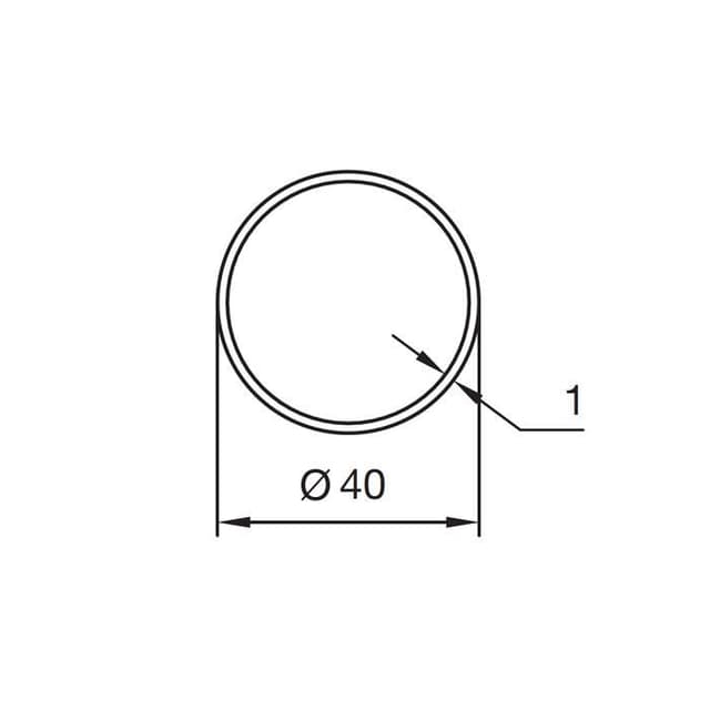 ERA S Adaptation rond de 40×1 mm, roue + couronne NICE