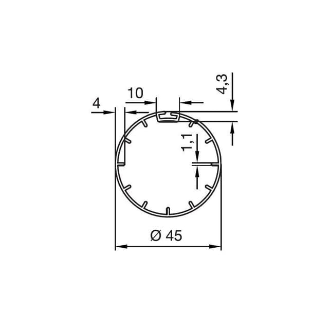 ERA S Adaptation ogive 45×4 NICE