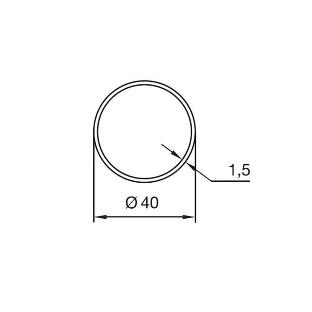 ERA S Adaptation rond 40×1.5, roue + couronne NICE