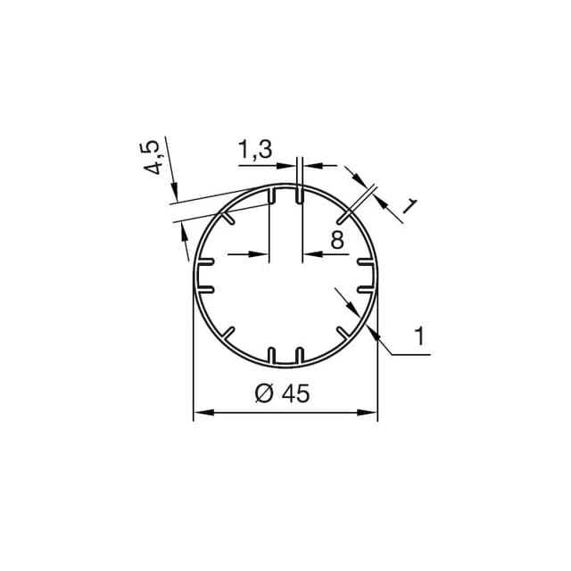 ERA S Adaptation rond 45×4.5 NICE