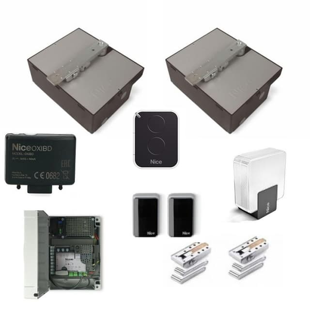 BIG-FABKIT 5024 Motorisation portail 2 battants NICE 24V