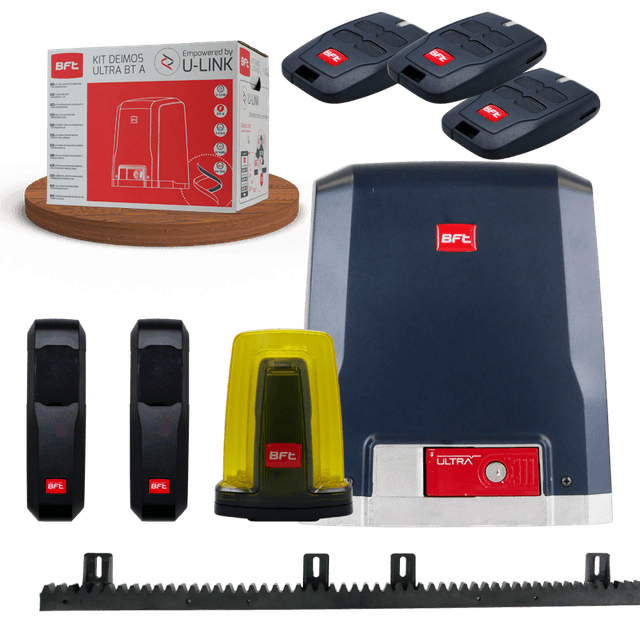 Kit DEIMOS BT ULTRA A600 Motorisation coulissant BFT + 1 Télécommande
