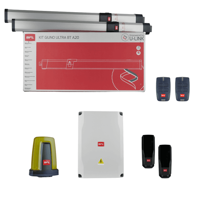 KIT GIUNO BT ULTRA A20 Motorisation portail 2 battants BFT