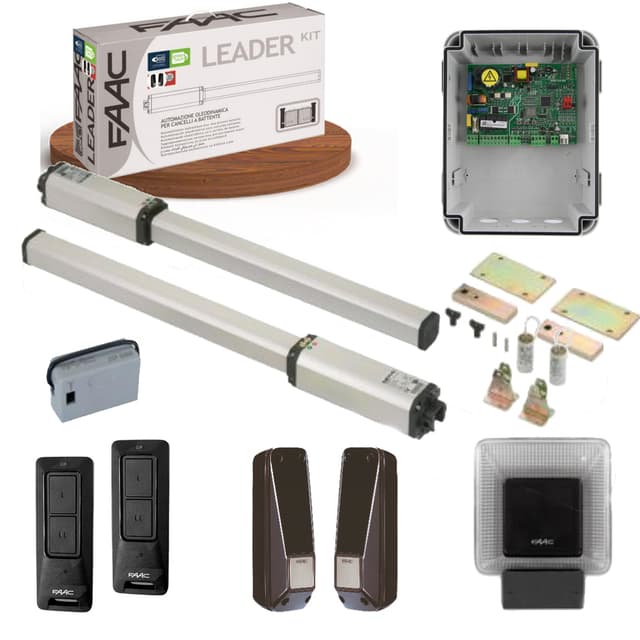 KIT LEADER PLUS INTEGRAL SG Motorisation battant FAAC 230V