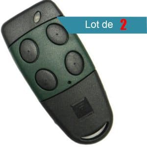 Télécommande CARDIN S449TX4 et S449 QZ4 433 MHZ Pack de 2