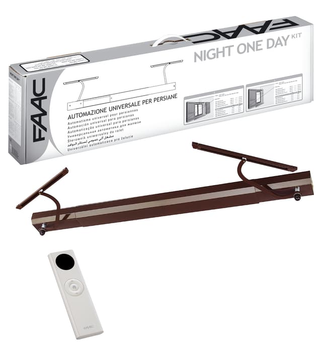 KIT NIGHT ONE DAY RADIO SENSO KIT BLANC Automatisme volet battant FAAC