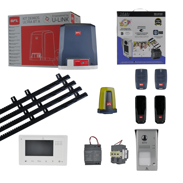 PACK KIT DEIMOS BT ULTRA A400 de BFT et vidéophone MINI ZEN