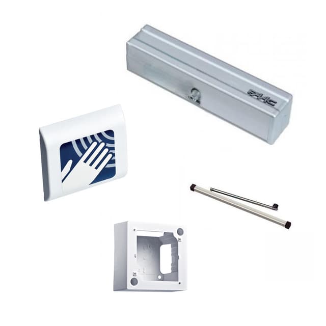 BOX BRAS A TIRER ACCESSIBILITE 950 N PORTE BATTANTE PIETONNE FAAC 24V