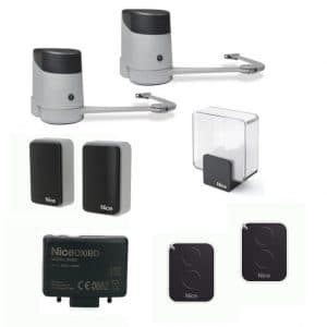 HOPPKIT Motorisation portail battant NICE