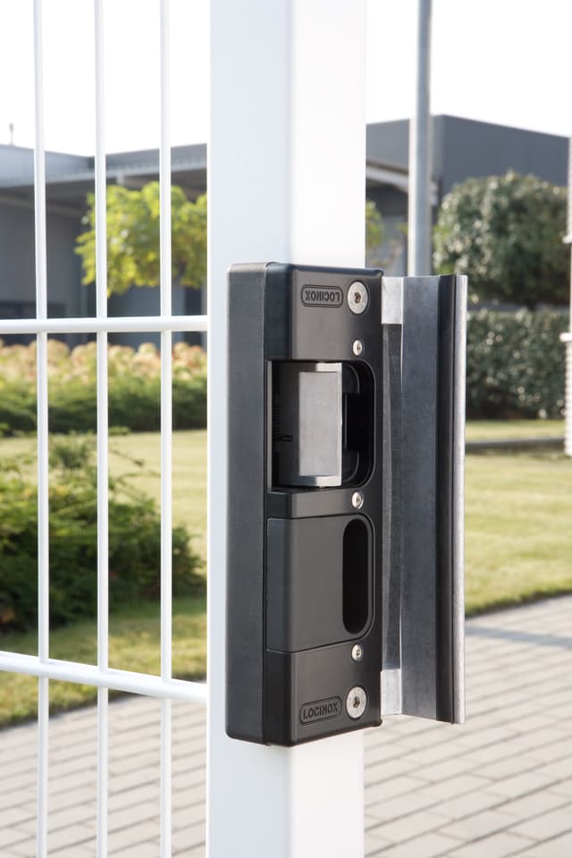 SE-E Gâche électrique à émission pour serrures en applique LOCINOX