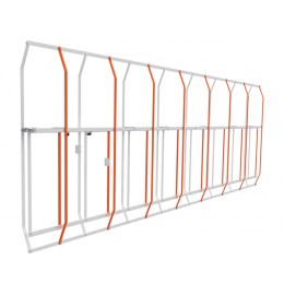 Barrières automatiques - Tablier pleine hauteur pour lisse 90 x 60 ou 130 x 85 CAME