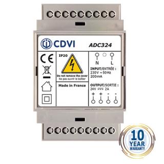 Autres accessoires - ADC324 Alimentation 24V DC à découpage CDVI