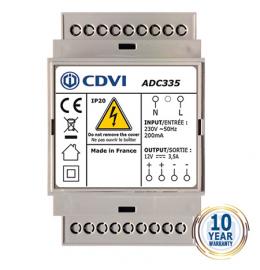 Autres accessoires - ADC335 Alimentation Régulée 12V 3,5A CDVI