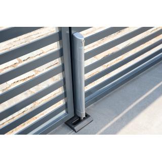 Organes de sécurité - ELECTRADROP-E-SILV Verrou de sol électrique motorisé Aluminium LOCINOX