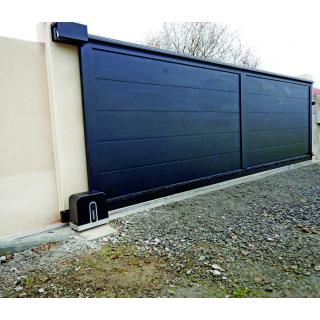 Motorisation de portail coulissant - PACK CYCLO INTEGRAL FAAC C720 Motorisation coulissant 400Kg 24V