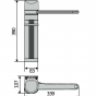 Moteurs seuls - E5 BT A18 OPERATEUR REVERSIBLE A BRAS POUR PORTAIL 24V BFT