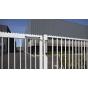 Organes de sécurité - LION-ZILV Ferme-portail compact hydraulique réglable pour tout type de portail Aluminium LOCINOX