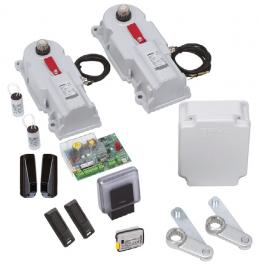 Motorisation de portail battant - KIT POWER INTEGRAL 24V MOTORISATION POUR PORTAILS BATTANTS FAAC