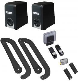Motorisation de portail battant - KIT ENERGY 392 Motorisation 24V portail 2 battants FAAC