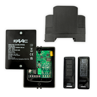 Organes de commande - KIT RADIO XR2N FDS RECEPTEUR UNIVERSEL MODULAIRE 2 CANAUX FAAC