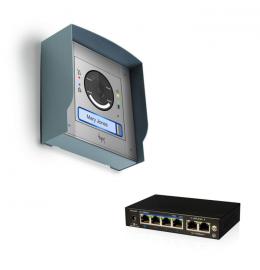 Interphone vidéo - MTM IP360 Kit portier vidéo sans moniteur avec switch POE CAME