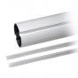 Barrières automatiques - Lisse à section tubulaire en aluminium peint blanc Ø 100 mm L = 4000 mm CAME (Avec profilé couvre-joint)