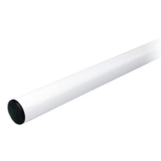 Barrières automatiques - Lisse à section tubulaire en aluminium peint blanc Ø 100 mm L = 6850 mm CAME