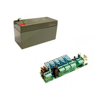 Organes de sécurité - PACK Batterie de secours PNP1212 avec sa carte électronique LB90 CAME