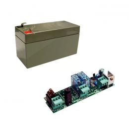 Organes de sécurité - PACK Batterie de secours PNP612 avec sa carte électronique LB180 CAME