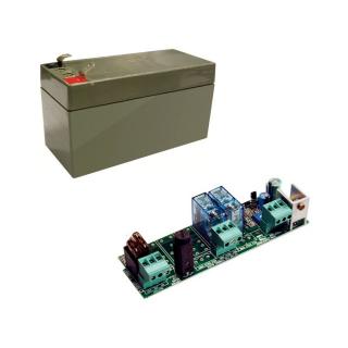Organes de sécurité - PACK Batterie de secours PNP612 avec sa carte électronique LB180 CAME