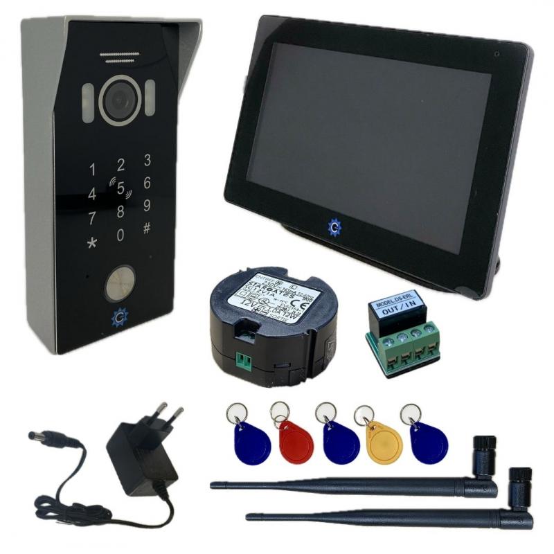 SG-PRO500 kit visiophone connecté sans-fil STARGATES - Interphone vidéo -  Automatisme-Online
