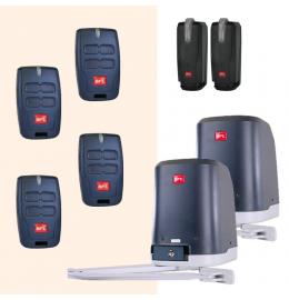 Motorisation de portail battant - OFFRE PRO - KIT VIRGO SMART BT B20 BFT Automatisme portail 2 battants 24V