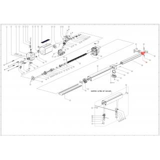 Pièces détachées - KIT EXTREMITE FLASQUE AVANT KUSTOS BT BFT LOT DE 2