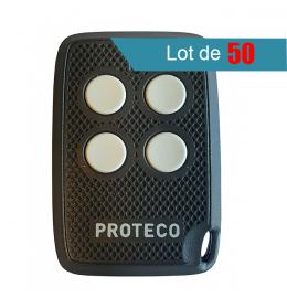 Télécommande PROTECO - ANGIE TELECOMMANDE 4 CANAUX PROTECO Pack de 50