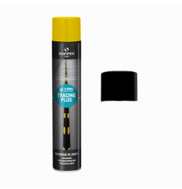 Consommables - Peinture Noire pour marquage au sol Tracing Plus 750 ml SOPPEC