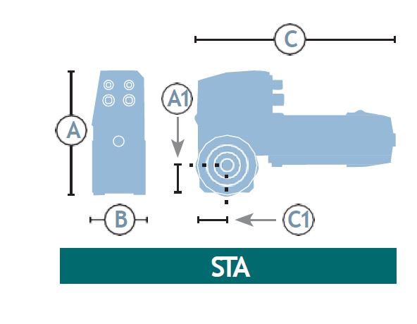 Schema dimensions STA MFZ